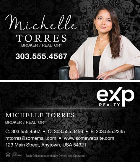 eXp Realty Business Cards - Elegant Business Cards