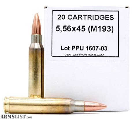 ARMSLIST - For Sale: 1,000 rounds 556 m193 ammo