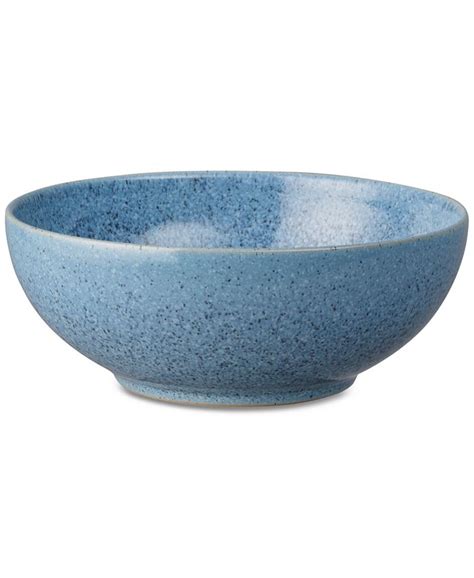 Denby Studio Blue Cereal Bowls, Set of 4 & Reviews - Dinnerware ...