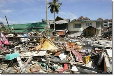 Tsunami | Effects, large destruction of property and loss of life