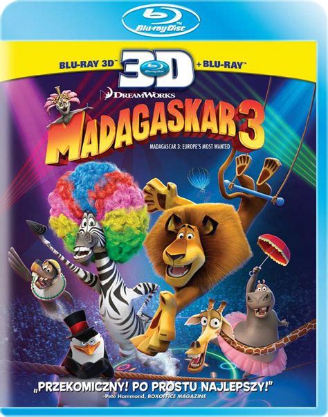 Madagascar 3 [Blu-ray] - Blu-ray Movies - Bluedvd.pl