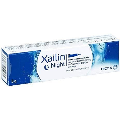 Xailin Night Lubricating Eye Ointment 5gram