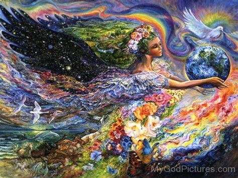 Painting Of Goddess Gaia