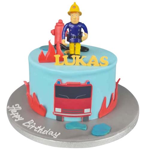 Fireman Sam Birthday Cake Decorations | Shelly Lighting