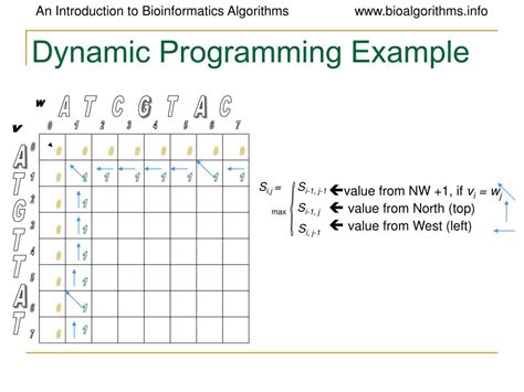 Thejagielskifamily: Dynamic Programming Algorithm Example