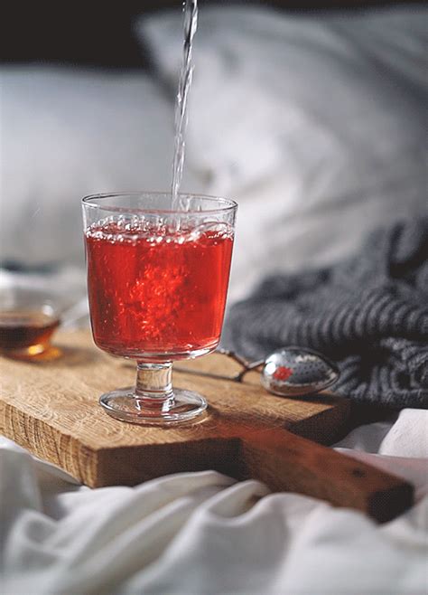 kitchen ghosts on Tumblr: hibiscus tea with honey