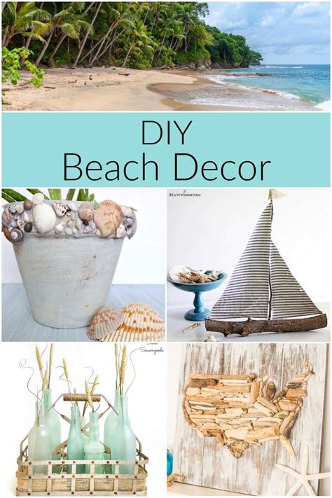 Thrifty DIY Beach Decor Ideas | Diy beach decor, Beach diy, Summer diy ...