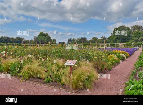 GORDON CASTLE GARDENS FOCHABERS MORAY SCOTLAND THE EXTENSIVE WALLED ...