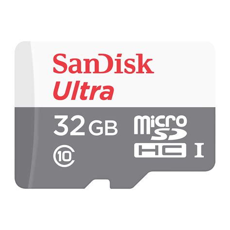 32 GB MICRO SD CARD (ไมโครเอสดีการ์ด) SANDISK ULTRA SDHC CLASS 10 (SDSQUNR-032G-GN3MN)