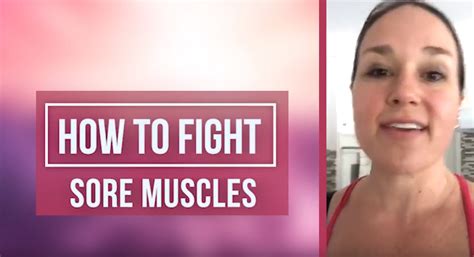 Sore Muscles and How to Avoid | Holly Hierman