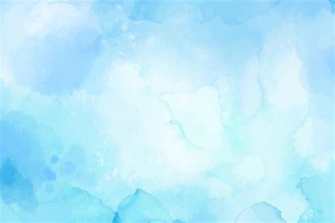 Premium Vector | Watercolour background with light blue stains ...