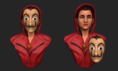 Money Heist Fan Art - ZBrushCentral