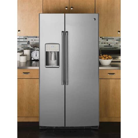 Café Series 22.1 Cu. Ft. Side-by-Side Counter-Depth Refrigerator ...