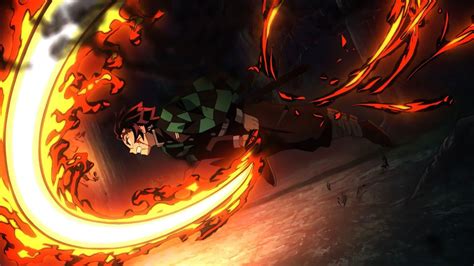 Demon Slayer Fire Wallpapers - Top Free Demon Slayer Fire Backgrounds - WallpaperAccess