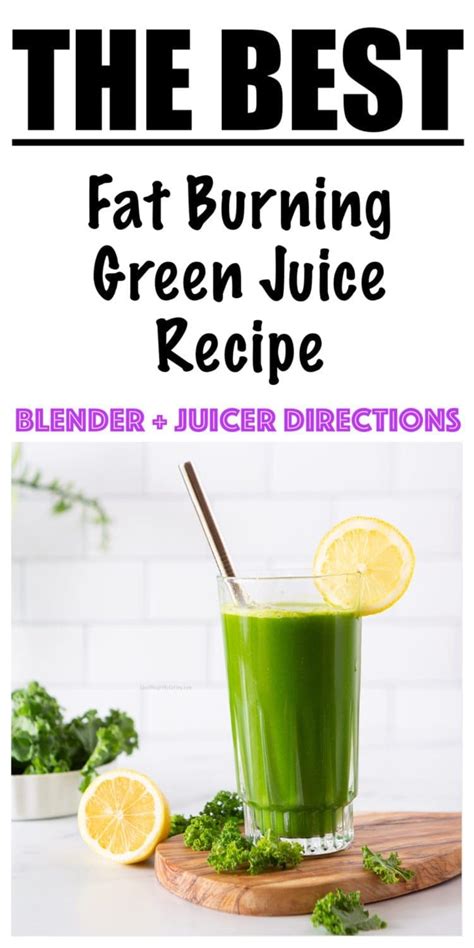 Green Juice Recipe for Weight Loss - Lose Weight By Eating