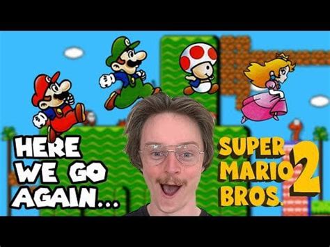 My First Time EVER Playing Super Mario Bros. 2!!! : retrogaming