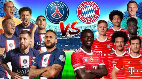 FC PSG 2023 🆚 FC BAYERN MUNICH 2023 - YouTube