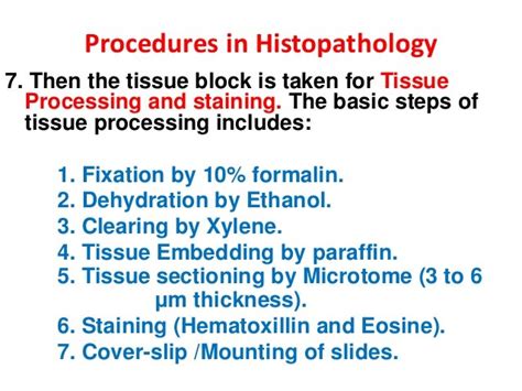 introduction to pathology, tissue processing. Histopathology and cyto…