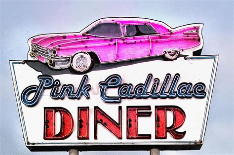 Pink Cadillac Diner Photograph by Bill Cannon - Fine Art America