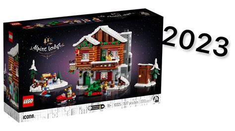 Lego Winter Village Alpine Lodge Officially Revealed - YouTube