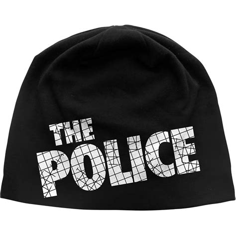 The Police Unisex Beanie Hat: Logo - official licensed unisex 100% ...