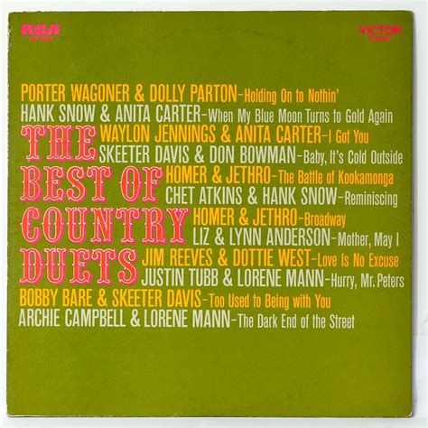 Various - The Best Of Country Duets - Raw Music Store