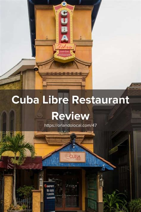 Cuba Libre Restaurant Review - OL 047 PIN - Orlando Local