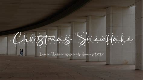 Christmas Snowflake Font Family : Download Free for Desktop & Webfont