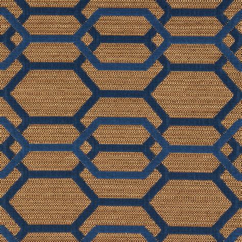 Navy Blue Geometric Upholstery Fabric Dark Blue Furniture