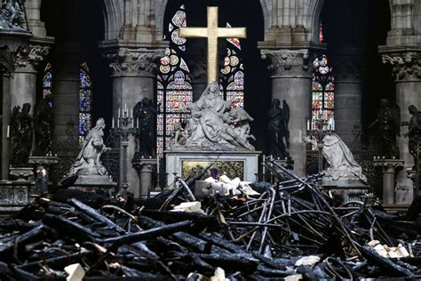 Notre-Dame Fire: Photos from Inside the Cathedral - The Atlantic