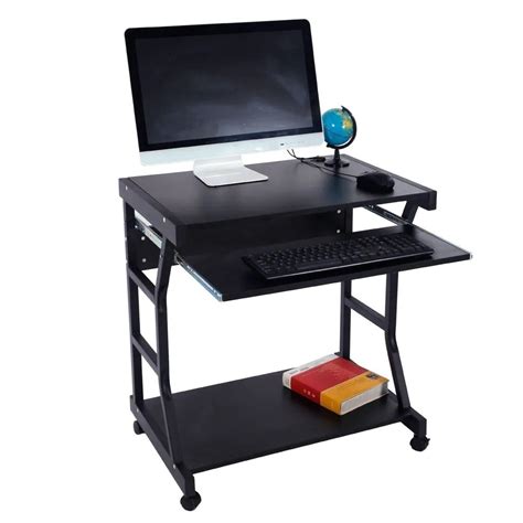 Computer Desks on Wheels - Foter