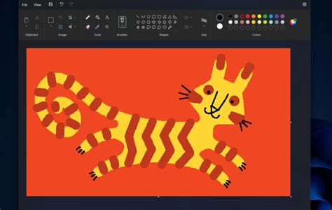 Microsoft Paint App gets Dark Mode and other New Features