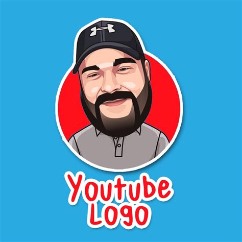 Youtube Banner Design, Youtube Banners, Portrait Cartoon, Vector Portrait, Youtube Logo, Youtube ...