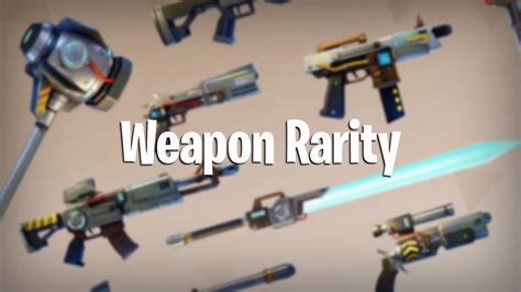 Fortnite Battle Royale: Best Weapons & Rarity Explained - PwrDown