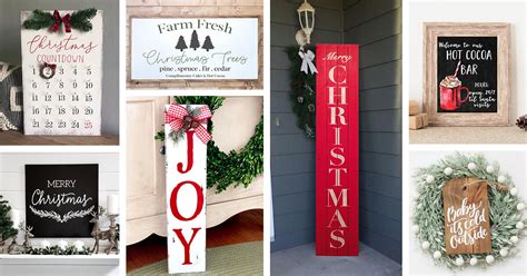 26 Best Christmas Wood Sign Ideas and Designs for 2024