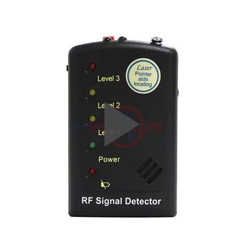 50 MHz ~ 6.0 GHz Radio Frequency Signal Detector Pocket RF Signal ...