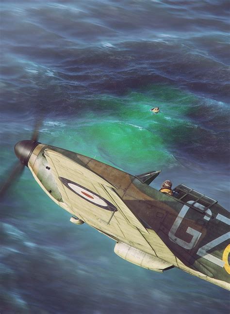 Battle of Britain Combat Archives - August 25th, Piotr Forkasiewicz on ArtStation at https://www ...