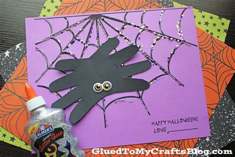 Create the Most Fun Handprint Spider Craft!