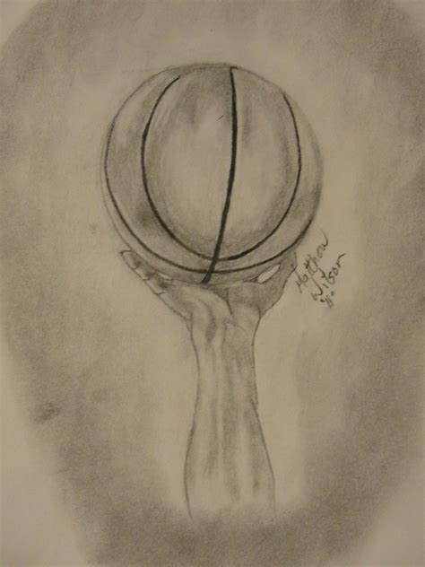 Hand With Basketball Drawing - Malka © 2017 - Jul 18, 2012 | Basketball drawings, Sports ...