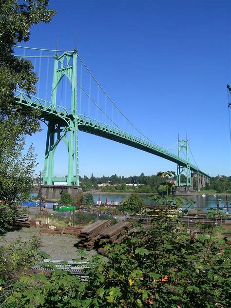 Saint Johns Bridge (Portland, 1931) | Structurae