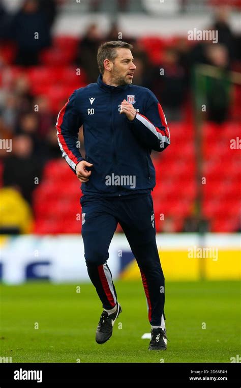 Stoke City assistant manager Rory Delap Stock Photo - Alamy