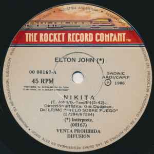 Elton John - Nikita (1986, Vinyl) | Discogs