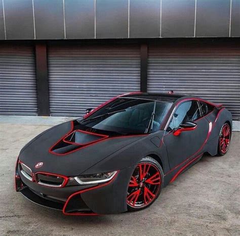 red custom bmw i8 - Sumiko Biggs