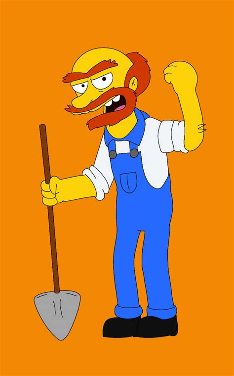 Groundskeeper Willie by RobsonDoodle on DeviantArt