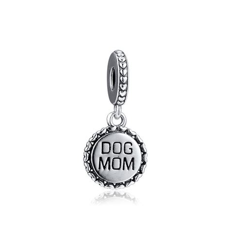 2020 Wholesale 925 Sterling Silver Charm Dog Mom Dangle Charms Beads ...