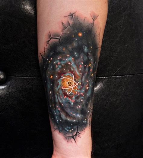 40 Space Tattoo Ideas | Art and Design