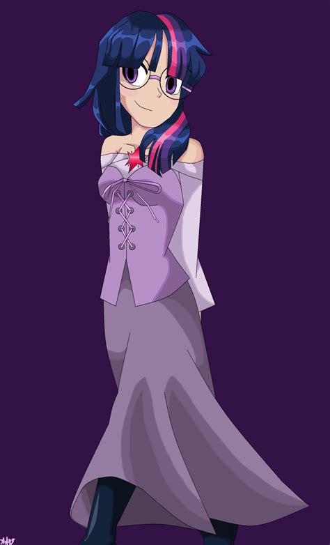 Twilight Sparkle (human) by Artfrog75 on DeviantArt