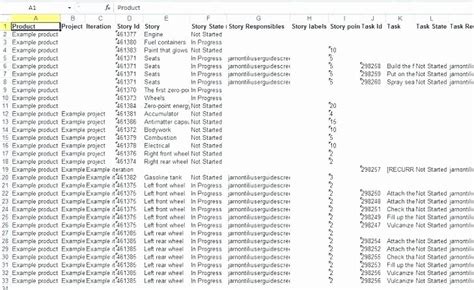 40 User Story Template Excel | Markmeckler Template Design