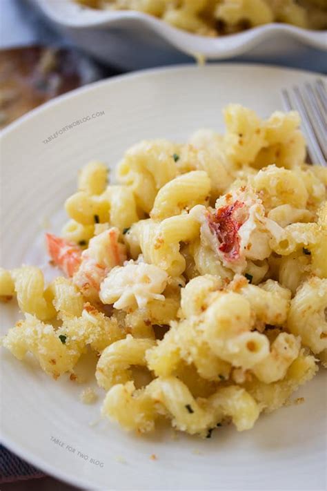 Lobster & Shrimp Mac n Cheese | Table for Two® by Julie Chiou