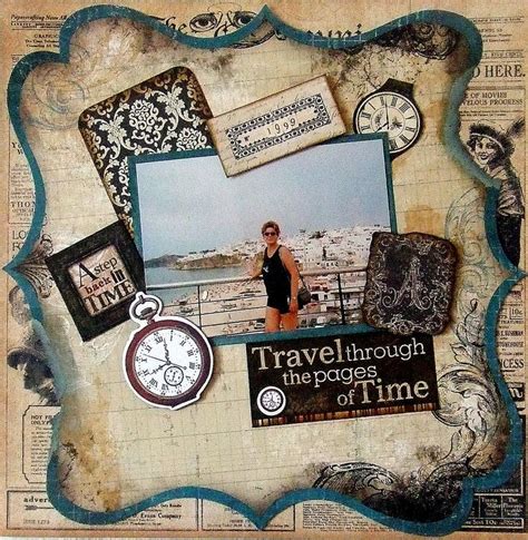 Travel. | Travel scrapbook, Scrapbooking layouts travel, Travel journal ...